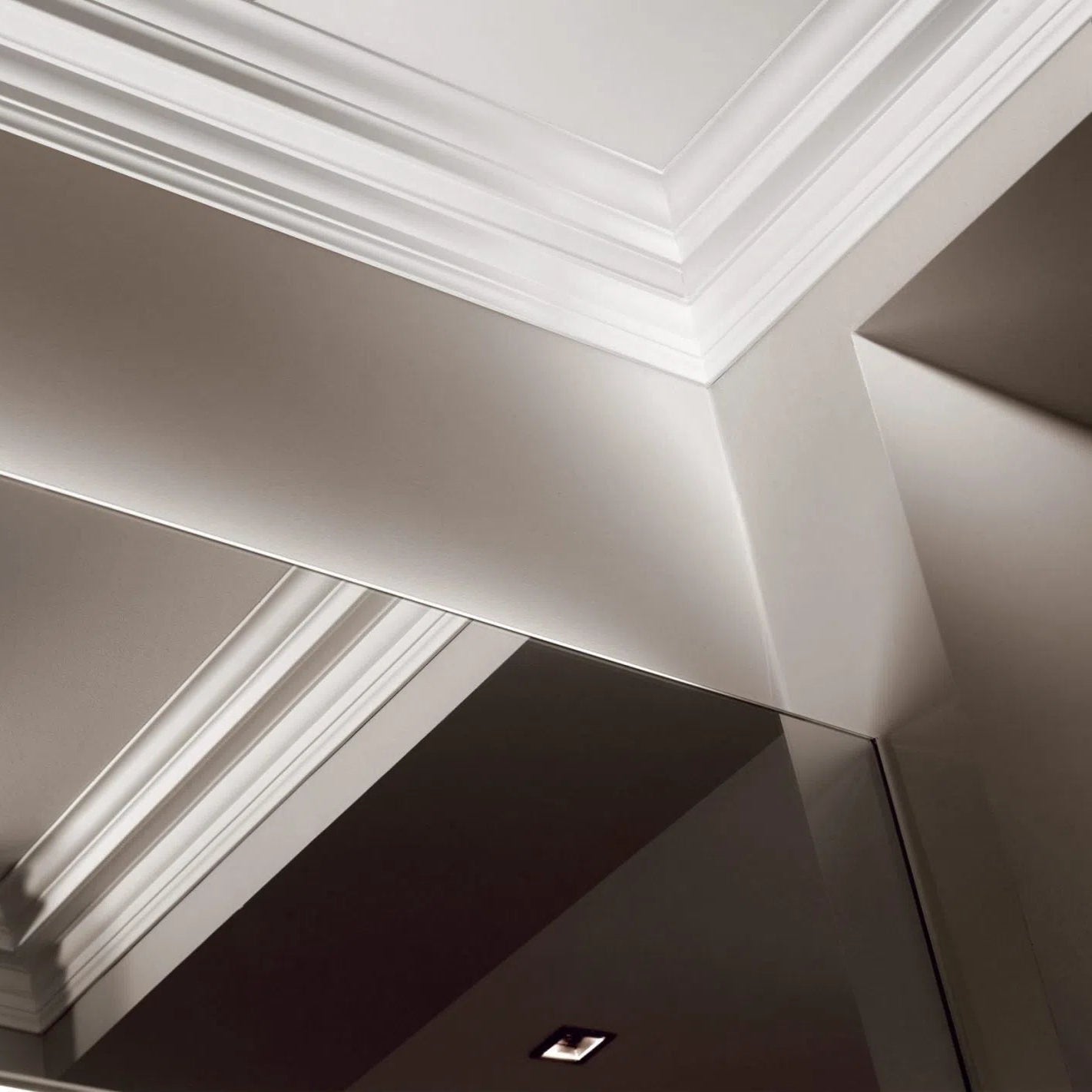 GEORGINA (Z24) ARSTYL® 2.44M NMC Ceiling COVING in stylish interior | DecorMania UK